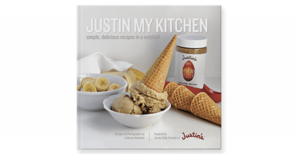 Justin's Cookbook called, "Justin My Kitchen: Simple, Delicious Recipes in a Nutshell"