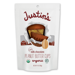 Justin's Mini Milk Chocolate Peanut Butter Cups pack 4.7 oz.