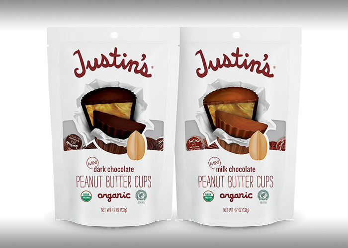 Justin's Milk Chocolate PB Cups & Justin's Dark Chocolate PB Cups