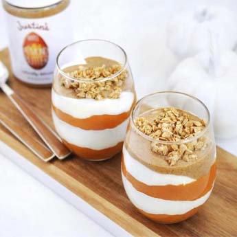 pumpkin parfait