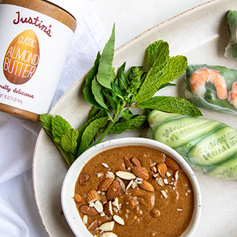 ALMOND-HOISIN DIPPING SAUCE FOR SUMMER ROLLS