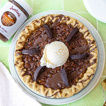 Chocolate Hazelnut & Almond Pecan Pie