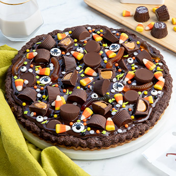 Halloween Brookie Tart