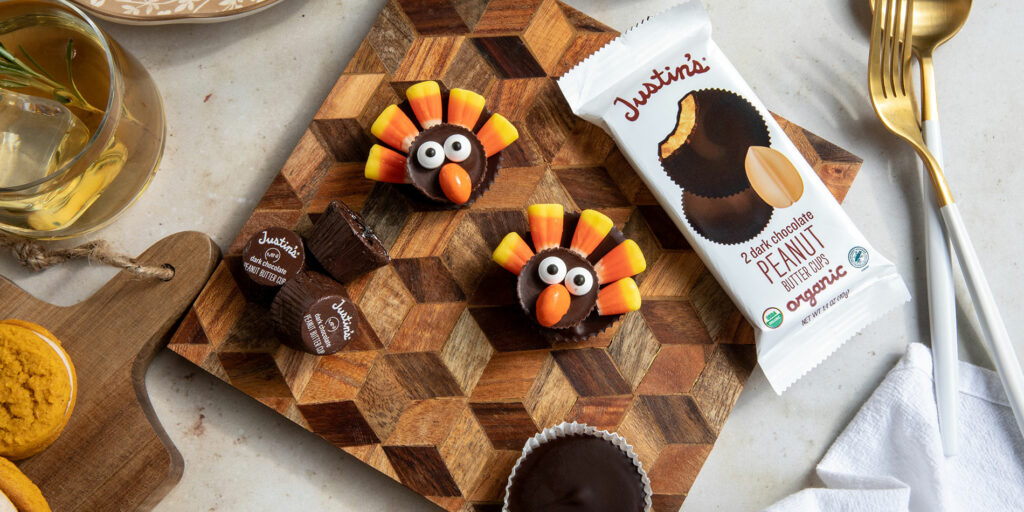 Nut Butter Cup Turkeys