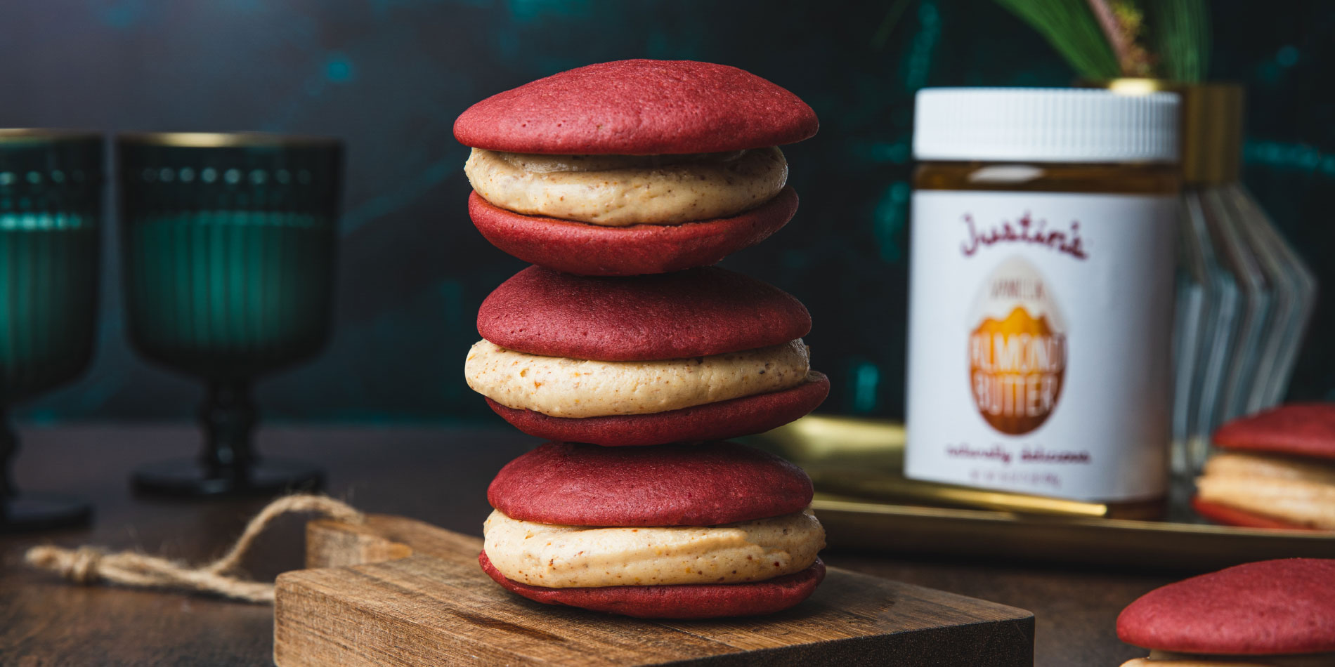 Beet Velvet Whoopie Pies