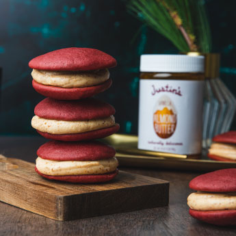 Beet Velvet Whoopie Pies