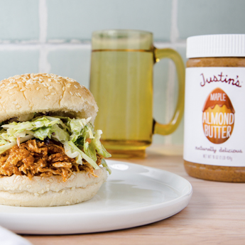 Justins easy bbq chicken sandwiches