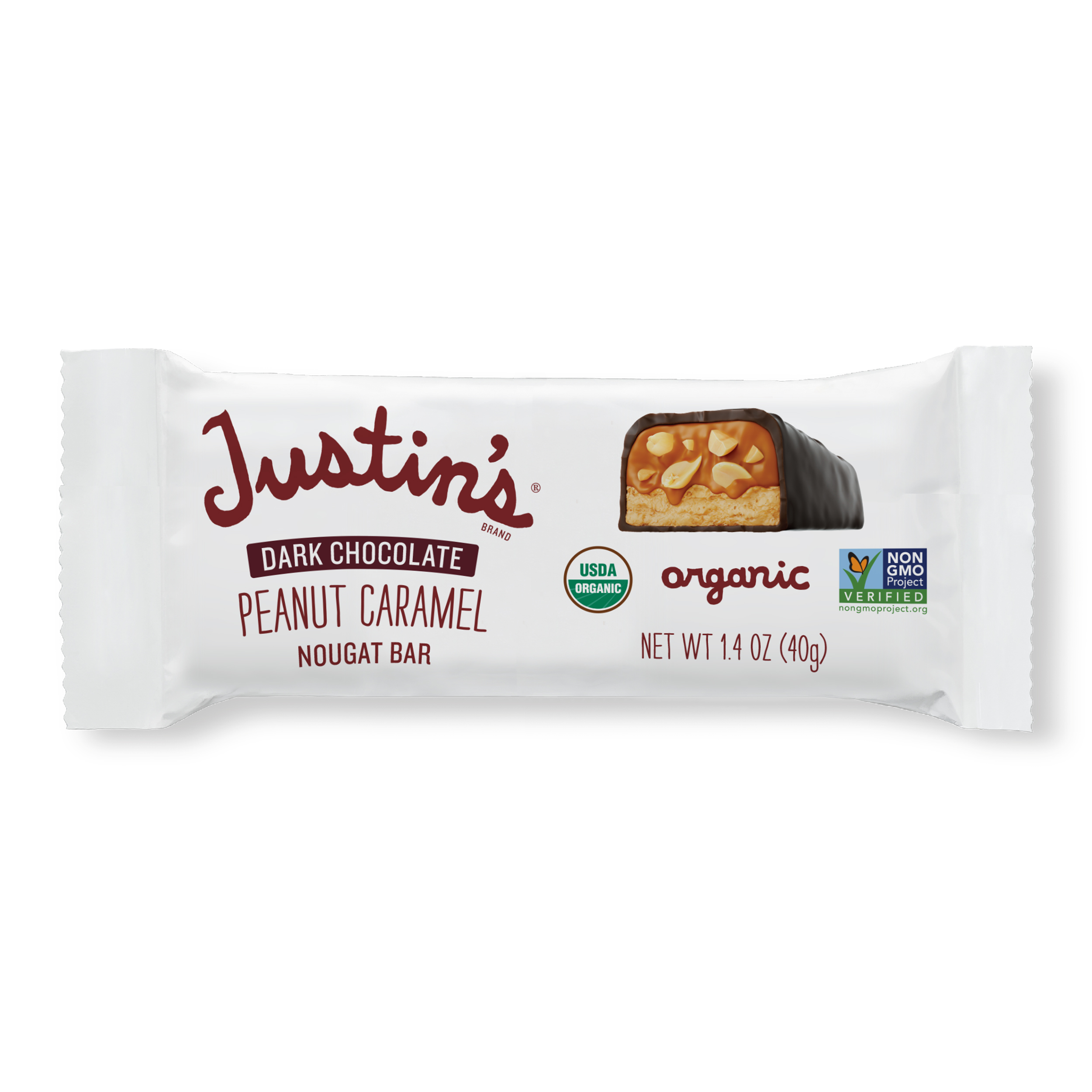 Justins-1.4oz-CandyBar-Dark-Front